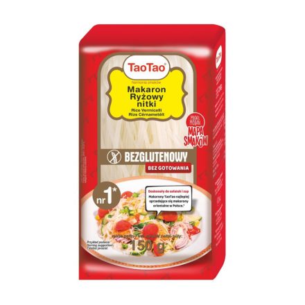 Tao Tao Rizs cérnametélt gluténmentes