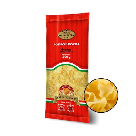 Izsáki 4 tojásos Fodros kocka  300g