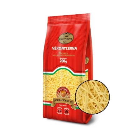 Izsáki 8 tojásos Vékonycérna 200g