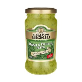 Filippo Berio Pesto bazsalikomos ricottás