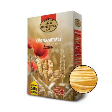 Izsáki Dobozos 4 tojásos Cérnametélt  2x250g új