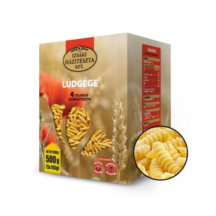 Izsáki Dobozos 4 tojásos Lúdgége  5x100g új 