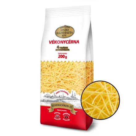 Izsáki 4 tojásos Vékonycérna 200g