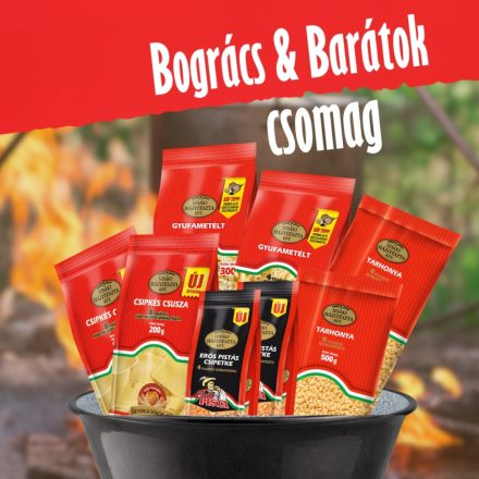 Bogrács & Barátok csomag