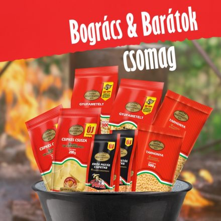 Bogrács & Barátok csomag