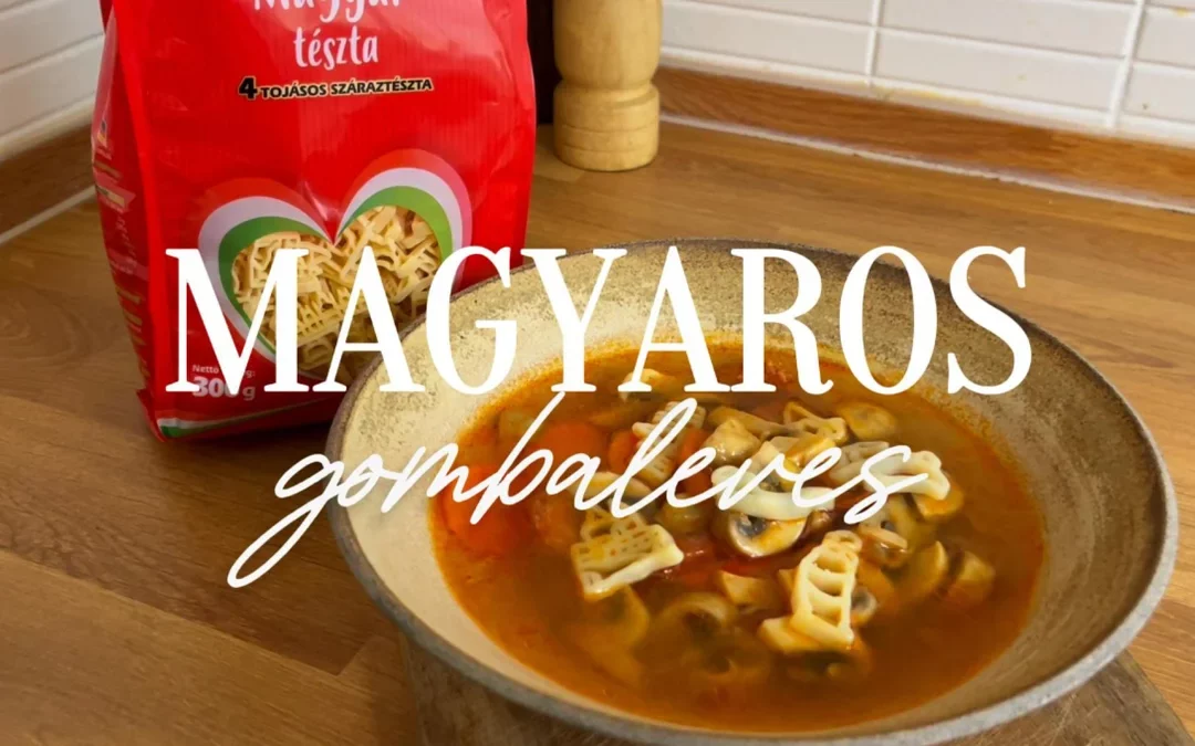 Magyaros gombaleves